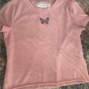 Abercrombie Kids Pink Short Sleeve Tee